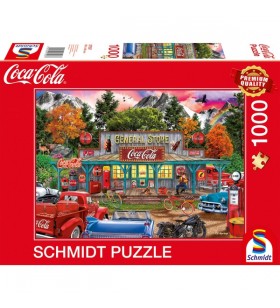 Schmidt Spiele Coca-Cola - Magazin, Puzzle (1000 bucăți)