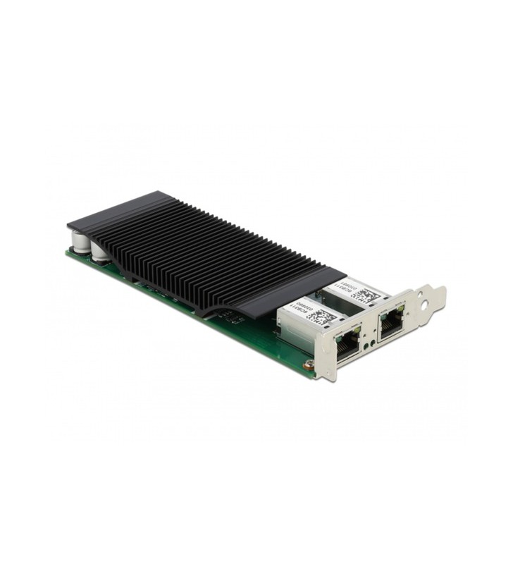 Deblocați placa PCI Express x4 la 2 x RJ45 Gigabit LAN PoE+ i350