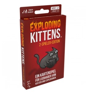 Asmodee Exploding Kittens - Joc de cărți ediție pentru 2 jucători