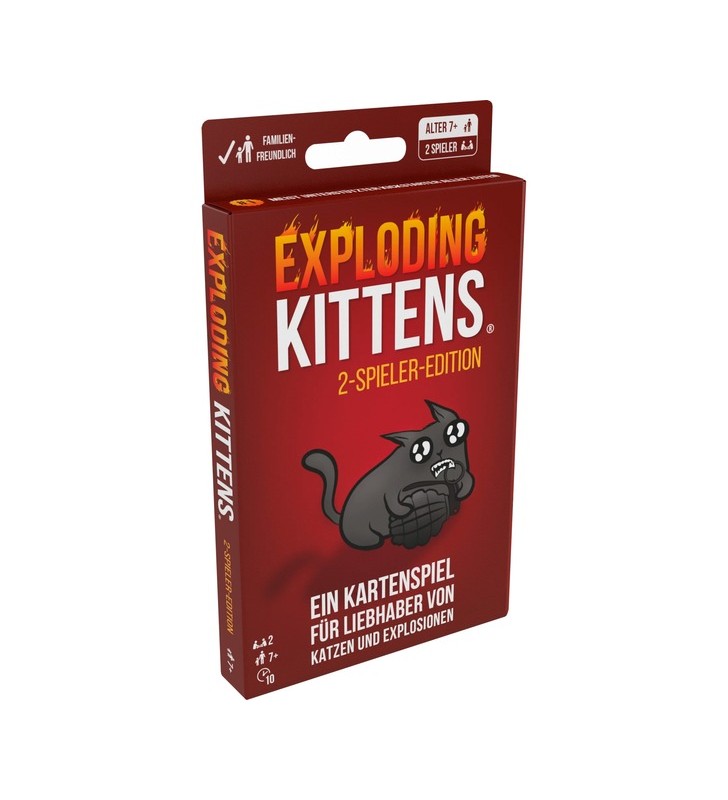 Asmodee Exploding Kittens - Joc de cărți ediție pentru 2 jucători
