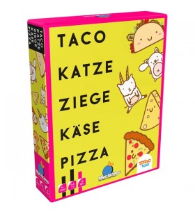 Asmodee Taco Cat Goat Cheese Pizza, pachet de cărți