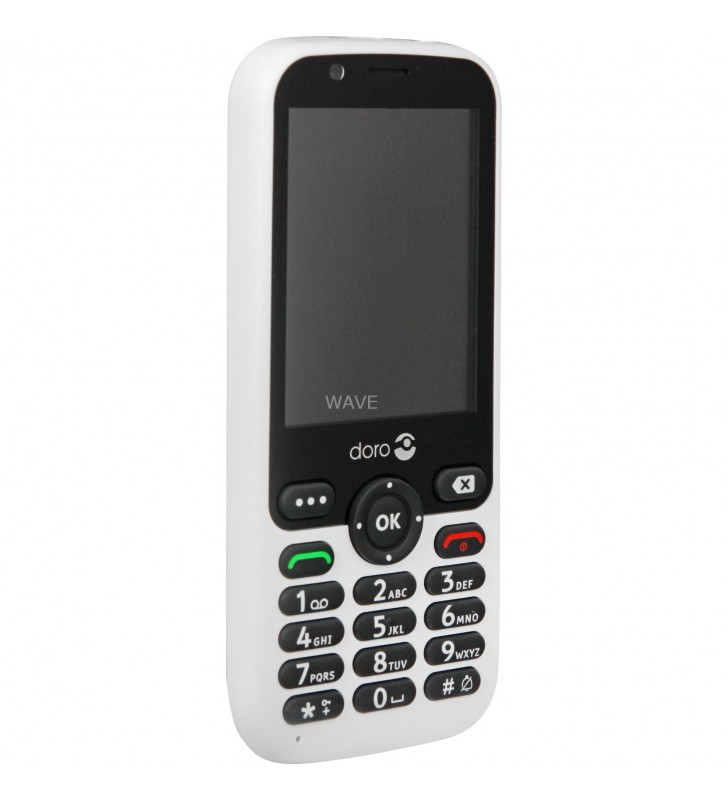 Doro 7010, telefon mobil (Alb, LTE)