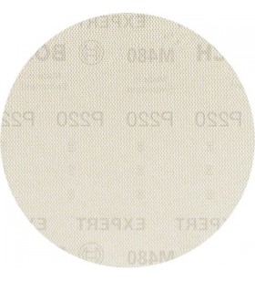Disc de șlefuit cu plasă Bosch Expert M480 Ø 150 mm, K220 (5 bucăți, pentru șlefuitoare excentrice)