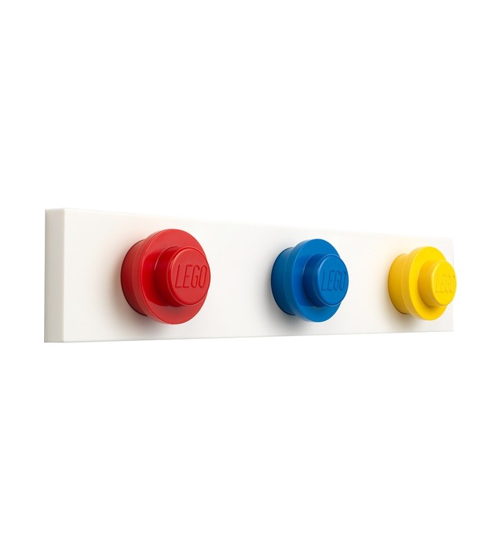 Suport de perete LEGO Room Copenhaga 41110001 (alb, rosu, albastru, galben)