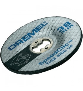 Disc de șlefuit Dremel EZ SpeedClic (SC541), Ø 38mm (2 bucăți)