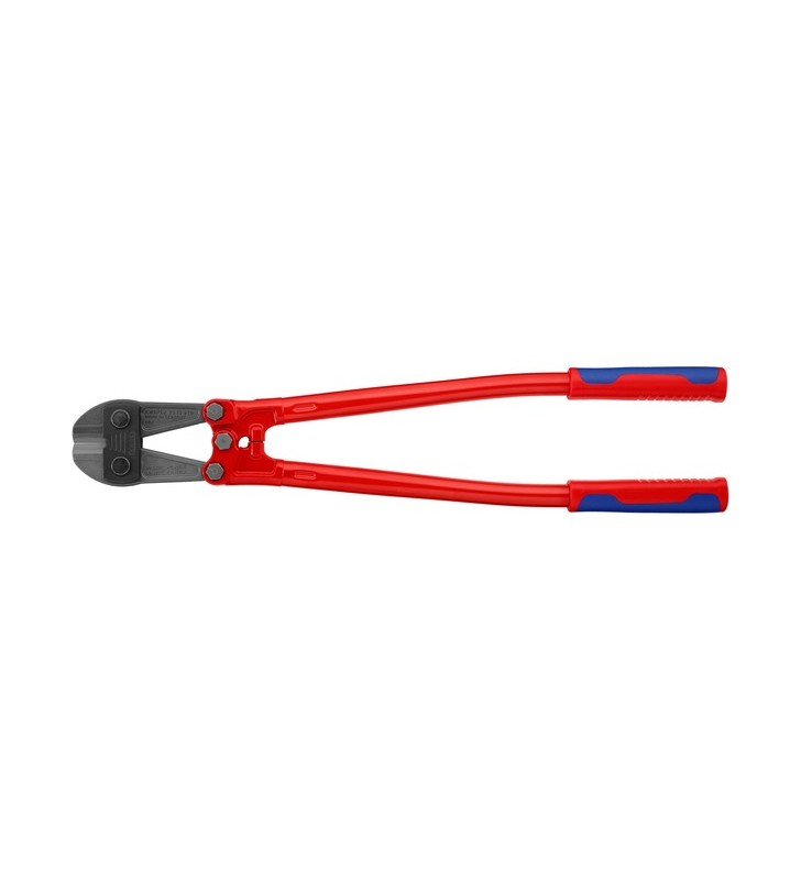 Freze de șuruburi KNIPEX 71 72 610, clești tăietori (roșu/albastru, lungime 610 mm, reglabil în 12 direcții, cu amortizor)