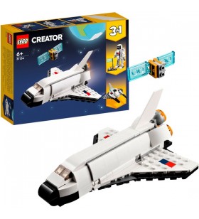 Jucărie de construcție a navetei spațiale LEGO 31134 Creator 3 în 1