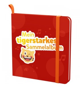 Album de însemnări Tigermedia, geantă (roșu)