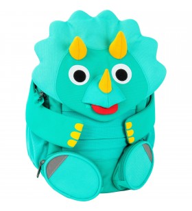 Affenzahn Big Friend Dinosaur , backpack (turquoise, age 3-5 years)