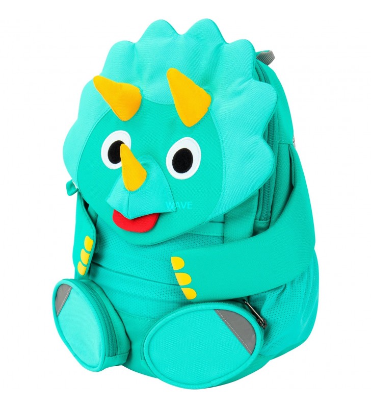 Affenzahn Big Friend Dinosaur , backpack (turquoise, age 3-5 years)