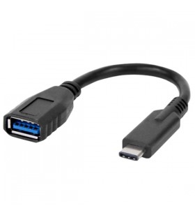 Adaptor OWC USB 3.2 Gen 1, USB-C tată USB-A mamă (negru, 13 cm)