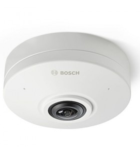 Bosch NDS-5703-F360 FLEXIDOME 5100i 6MP HDR 360° Panoramic Dome IP Camera with Microphone Array, 1.155mm Lens, White