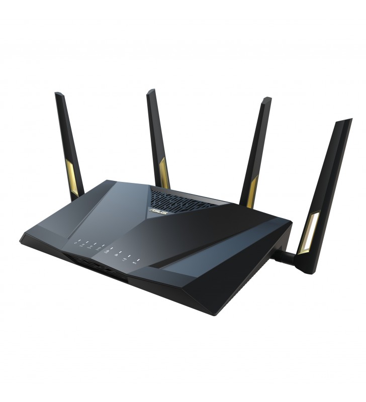 ASUS RT-AX88U Pro router wireless Multi-Gigabit Ethernet Bandă dublă (2.4 GHz/ 5 GHz) Negru