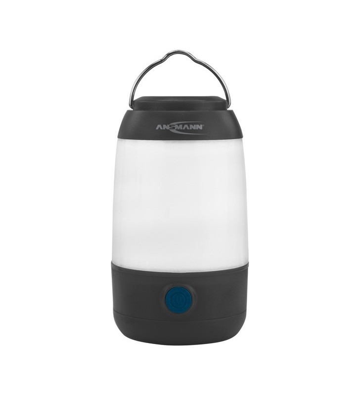 Ansmann Mini lanternă de camping, lumină LED (negru)