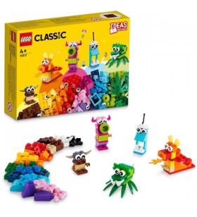Jucării de construcție LEGO 11017 Clasici, monștri creativi