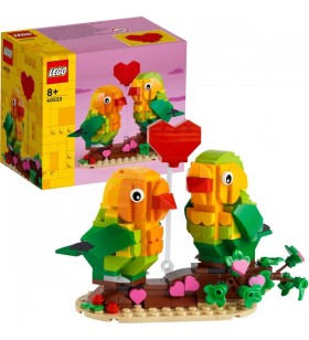 Jucărie de construcție LEGO 40522 Valentine Lovebirds