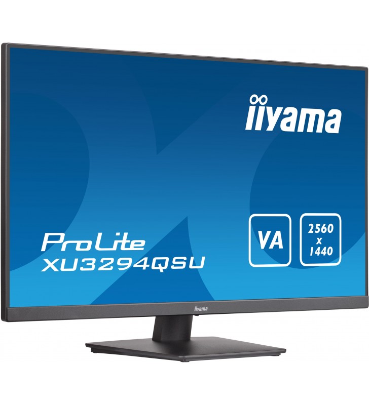 iiyama ProLite XU3294QSU-B1 monitoare LCD 80 cm (31.5") 2560 x 1440 Pixel Wide Quad HD Negru