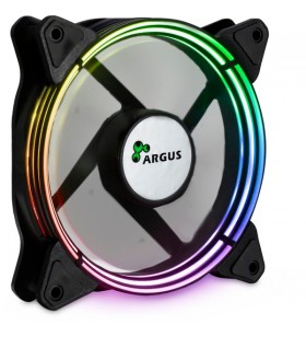 Inter-Tech Argus Valo 1201 RGB 120x120x25, ventilator carcasă