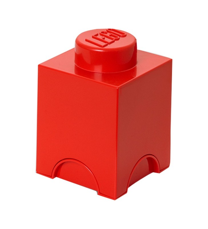Room Copenhaga LEGO Storage Brick 1 roșu, cutie de depozitare (roșu)