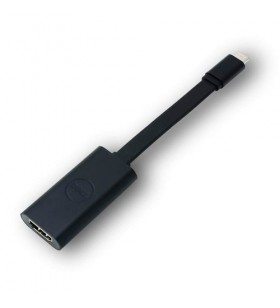 Dell 470-abmz cabluri prelungitoare cu mufe mamă/tată usb type-c hdmi 2.0 negru