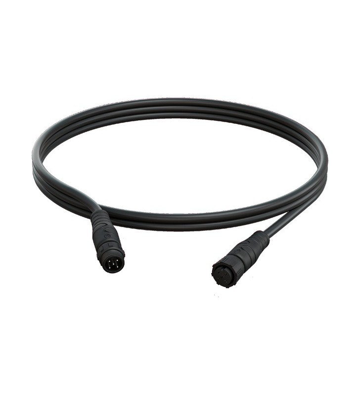Cablu prelungitor exterior INNR OEC 120, 2 metri, cablu prelungitor (negru, pentru spoturi de exterior, lumini de piedestal de exterior, lumină flexibilă de exterior)