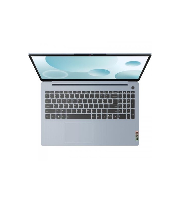 Laptop Lenovo IdeaPad 3 15IAU7, Intel Core i5-1235U, 15,6 inchi, RAM 16 GB, SSD 512 GB, Intel Iris Xe, fără sistem de operare, Misty Blue