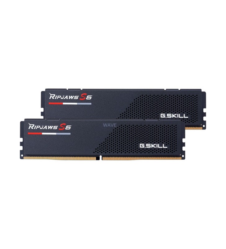 Kit de memorie G.Skill DIMM 32GB DDR5-6000 (negru, F5-6000J3636F16GX2-RS5K, Ripjaws S5, XMP)