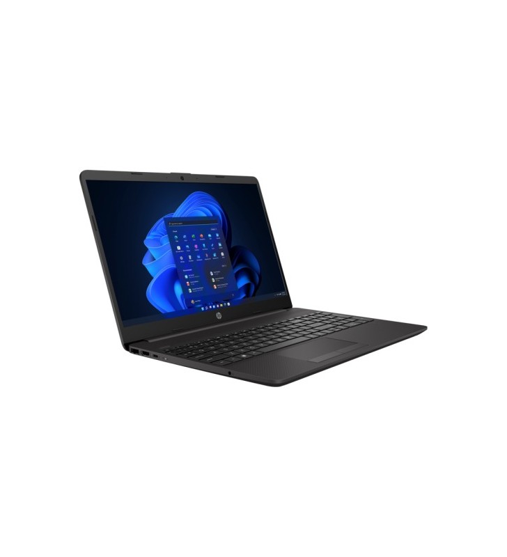 Laptop HP 250 G9, Intel Core i7-1255U, 15,6 inchi, RAM 8 GB, SSD 512 GB, Intel Iris Xe Graphics, Windows 11 Pro, negru