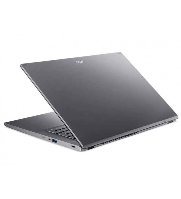 Laptop Acer Aspire 5 A517-53G-7118, NX.K68EX.002.250SSD, 17.3", Intel Core i7-1255U (10 nuclee), NVIDIA GeForce MX550 (2GB GDDR6), 8GB (1x8GB) DDR4, Gri EoL