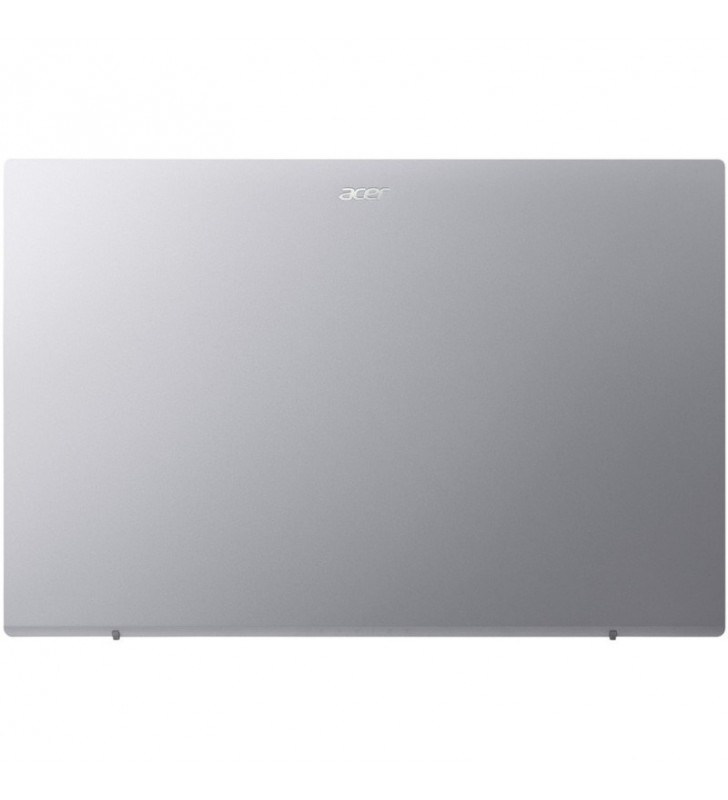 Laptop Acer 15.6'' Aspire 3 A315-59G, FHD IPS, Procesor Intel® Core™ i5-1235U (12M Cache, up to 4.40 GHz, with IPU), 8GB DDR4, 512GB SSD, GeForce MX550 2GB, No OS, Pure Silver