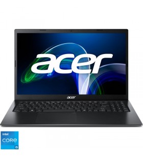 Laptop Acer 15.6'' Extensa 15 EX215-54, FHD, Procesor Intel® Core™ i5-1135G7 (8M Cache, up to 4.20 GHz), 8GB DDR4, 512GB SSD, Intel Iris Xe, No OS, Black