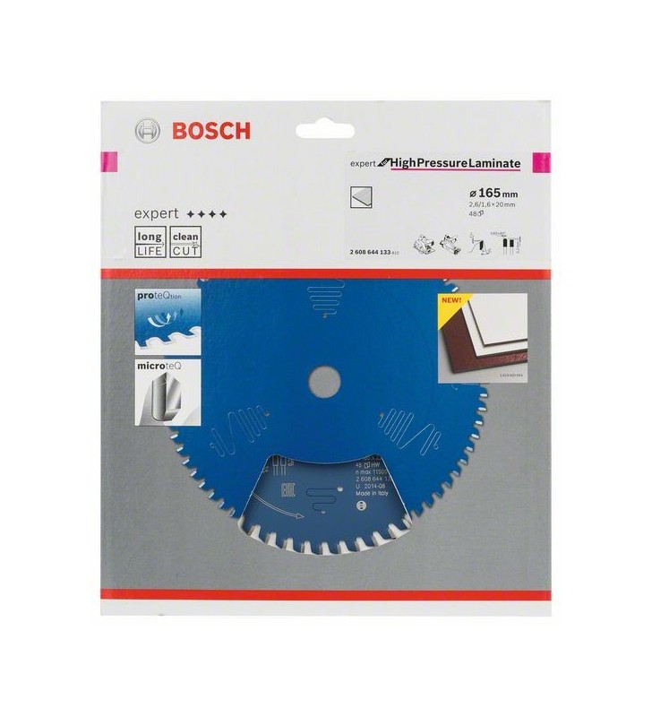 Bosch 2 608 644 133 lame pentru ferăstraie circulare 16,5 cm 1 buc.