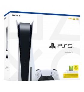 Sony PlayStation 5 825 Giga Bites Wi-Fi Negru, Alb