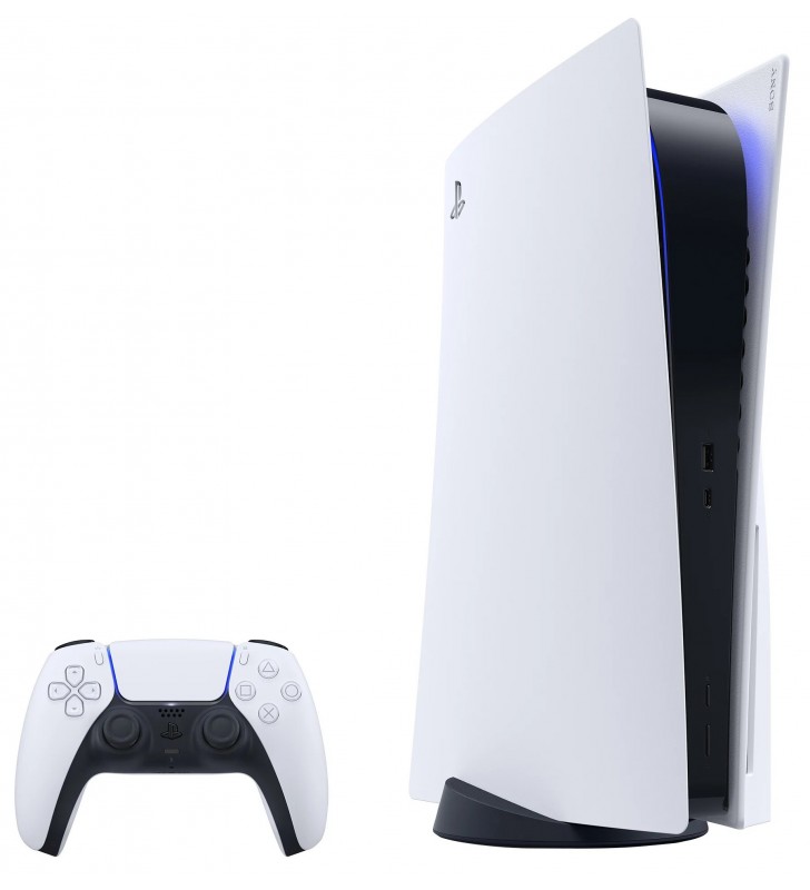 Sony PlayStation 5 825 Giga Bites Wi-Fi Negru, Alb