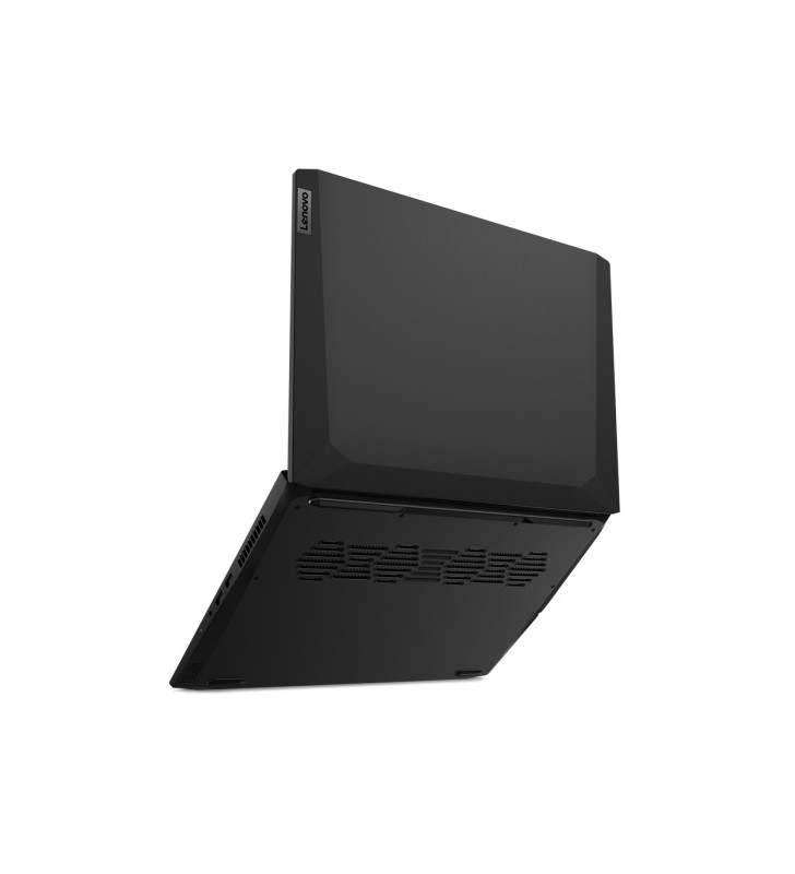 Laptop Lenovo IdeaPad Gaming 3 15ACH6, AMD Ryzen 5 5600H, 15,6 inchi, RAM 8 GB, SSD 512 GB, nVidia GeForce GTX 1650 4 GB, fără sistem de operare, Shadow Black