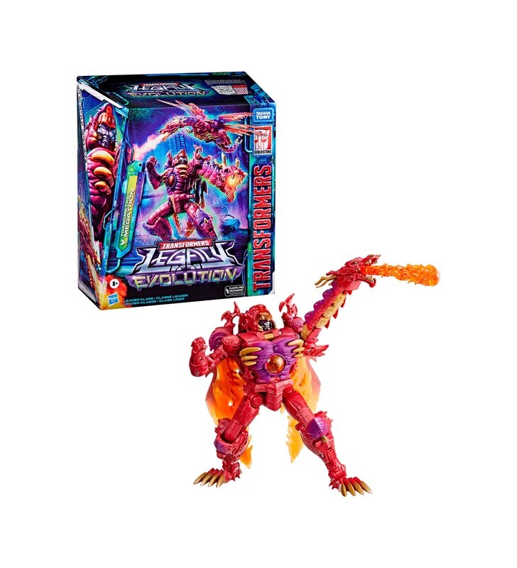 Figura de jucărie Hasbro Transformers Legacy Evolution Leader Transmetal II Megatron (21,5 cm înălțime)