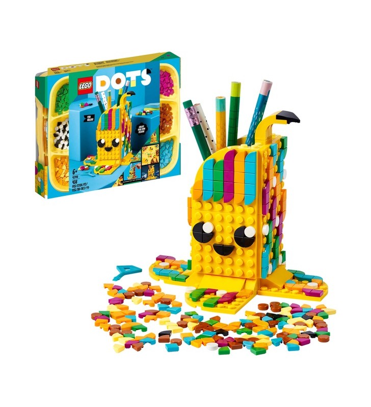 Jucărie de construcție LEGO 41948 DOTS Banana Suport creion