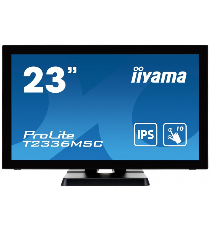 iiyama ProLite T2336MSC-B3 LED display 58,4 cm (23") 1920 x 1080 Pixel Full HD Ecran tactil Negru