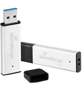MediaRange Înaltă performanță 128 GB, stick USB (argintiu/negru, USB-A 3.2 Gen 1)