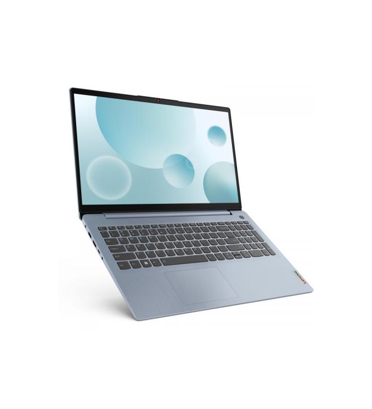 Laptop Lenovo IdeaPad 3 15IAU7, Intel Core i7-1255U, 15,6 inchi, RAM 16 GB, SSD 512 GB, Intel Iris Xe, fără sistem de operare, Misty Blue