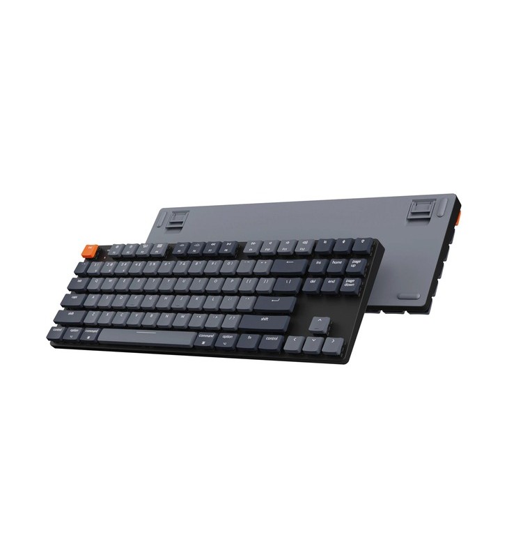Keychron K1 SE, tastatură pentru jocuri (negru/gri, aspect DE, Keychron Low Profile Optical Brown, hot-swap) keychron