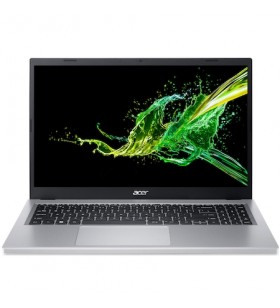 Laptop Acer Aspire 3 A315-24P cu procesor AMD Ryzen™ 3 7320U pana la 4.10 GHz, 15.6" Full HD, IPS, 8GB, 256GB SSD, AMD Radeon™ 610M, No OS, Argintiu