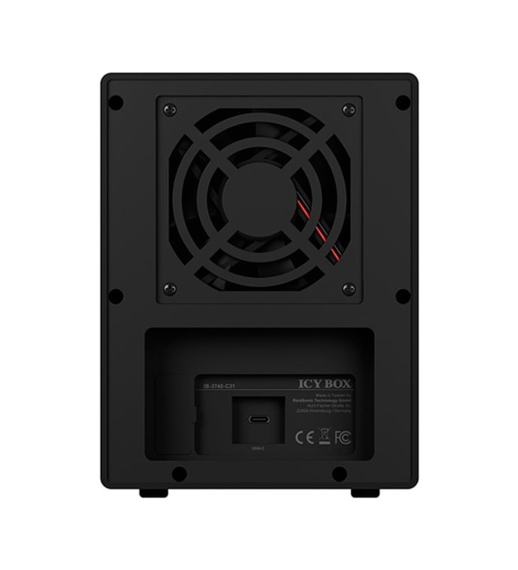 ICY BOX IB-3740-C31, cutie drive (negru)