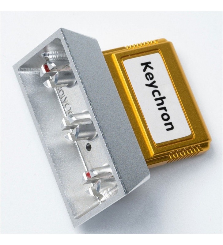 Keychron Computer din aliaj de aluminiu Artisan Keycap, Keycap (aur argintiu)