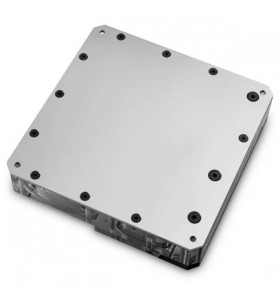 EKWB EK-Quantum Reflection Uni 140 D5 PWM D-RGB - acril, pompă (transparent/argintiu, pentru Lian Li DK-05F și DK-04F sau carcase cu suport de ventilator de 140 mm)