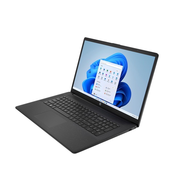 HP 17-cp2053ng, notebook (negru, Windows 11 Home pe 64 de biți, SSD de 512 GB)