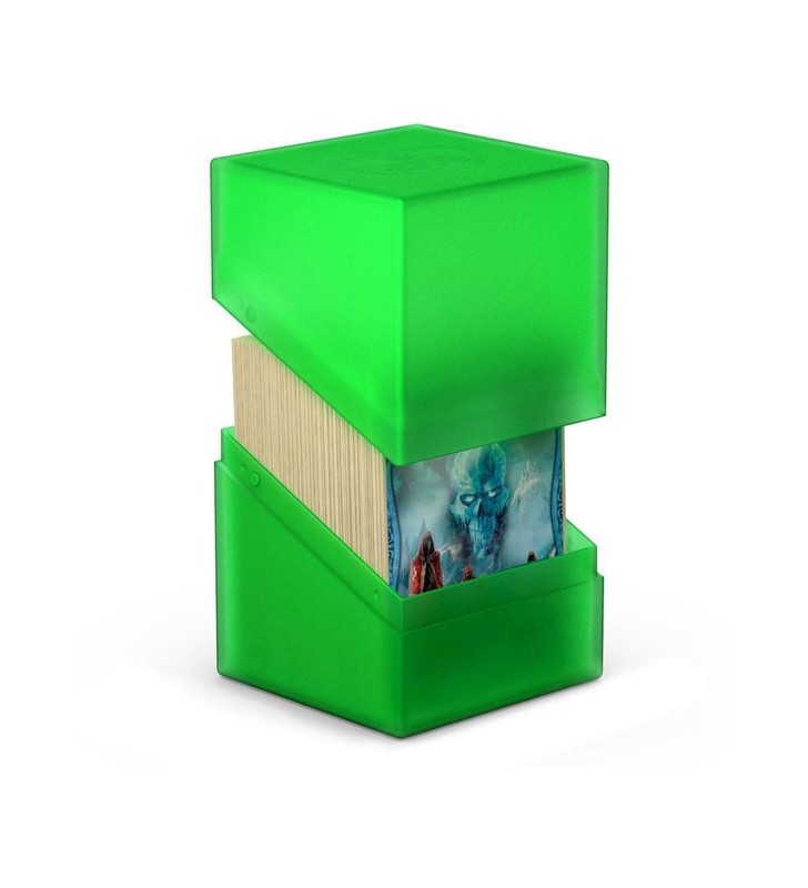 Ultimate Guard Boulder 100+ Deck Case, cutie de depozitare (verde, smarald)
