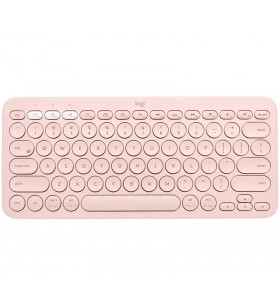 Logitech k380 tastaturi bluetooth azerty franţuzesc roz