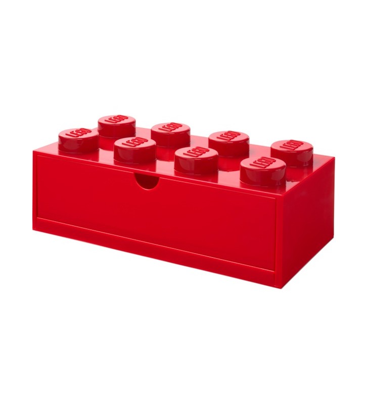 Room Copenhaga LEGO sertar birou 8 , cutie depozitare (roșu, butoane)