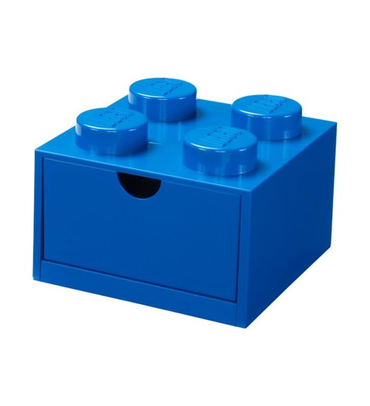 Room Copenhaga LEGO sertar birou 4 , cutie depozitare (albastru, nubs)